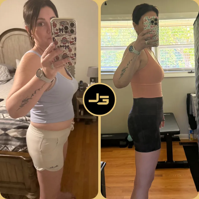 29 lbs lost HERFORM client transformation